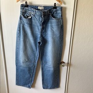 Madewell Darted Barrel Jean 28